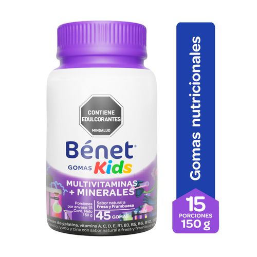 Gomas Bénet Kids Multivitamico Sin Azucar