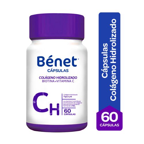 Cápsulas Bénet Colageno Hidrolizado