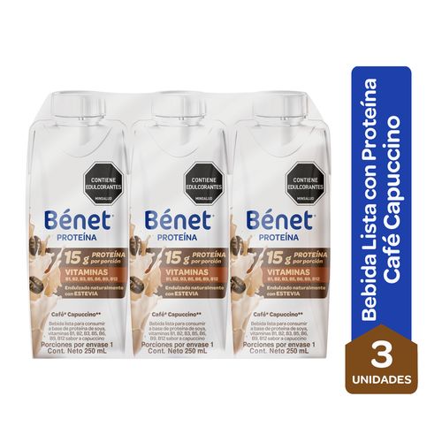 Bebida Lista Bénet Café Cappuccino