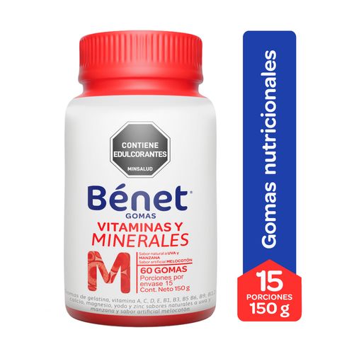 Gomas Bénet Multivitaminico
